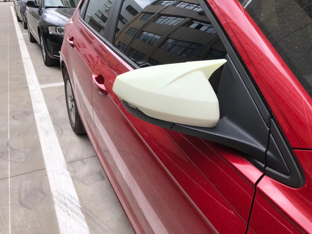 Bullhorn Rearview Mirror Cover, Reverse Mirror Housing Cover Protection Frame