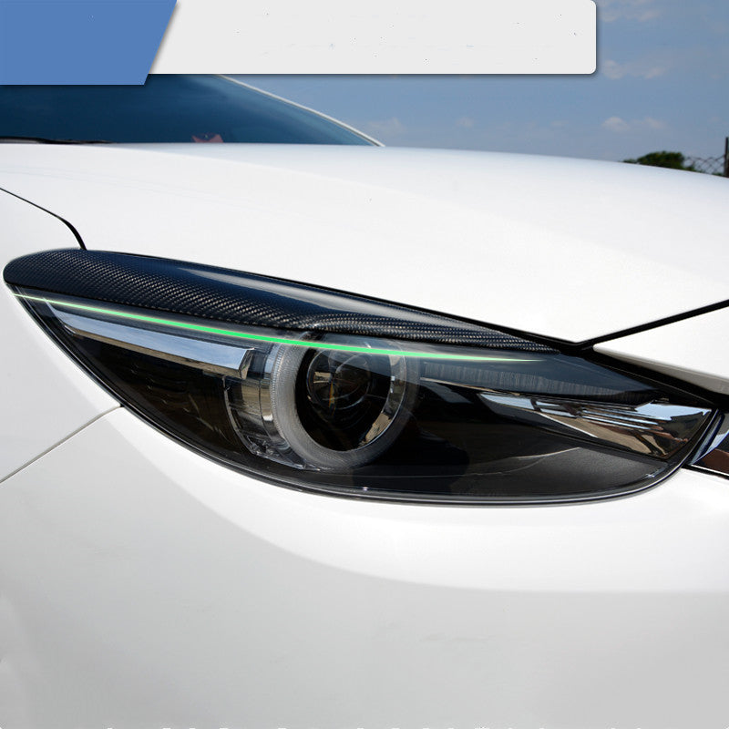 Angkesila modified carbon fiber eyebrow