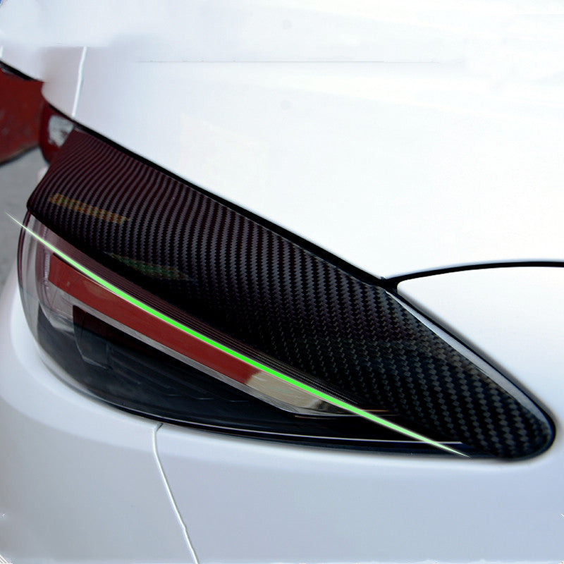 Angkesila modified carbon fiber eyebrow