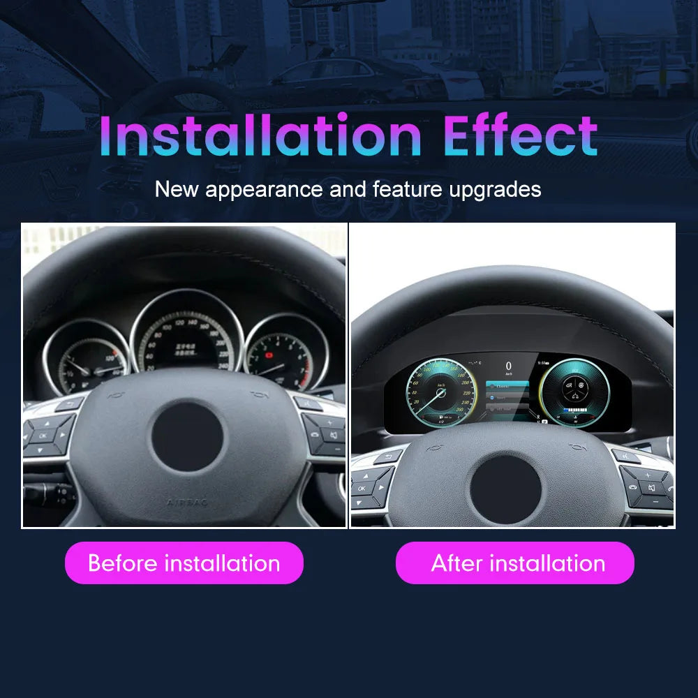 12.3" Mercedes Benz E W212 NTG4.0 2010-2015