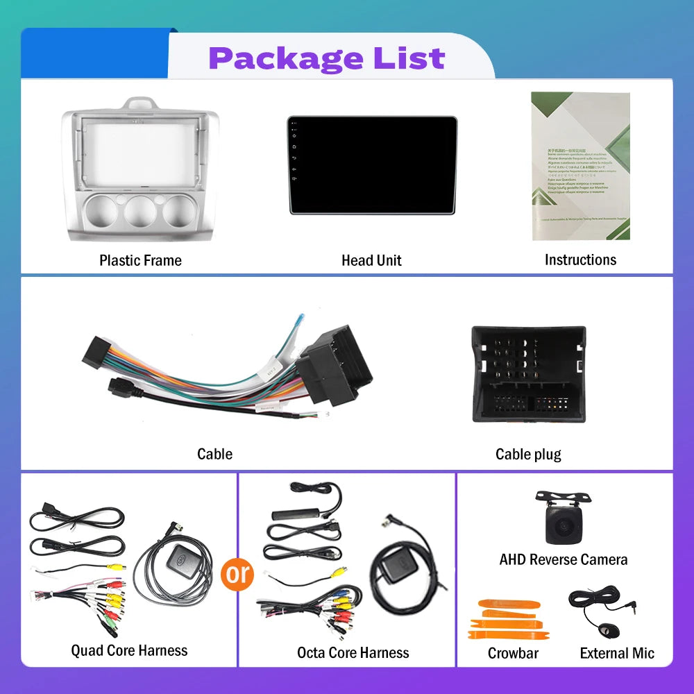 Ford Focus 2 3 Mk2 Mk3 2004-2011 AT MT