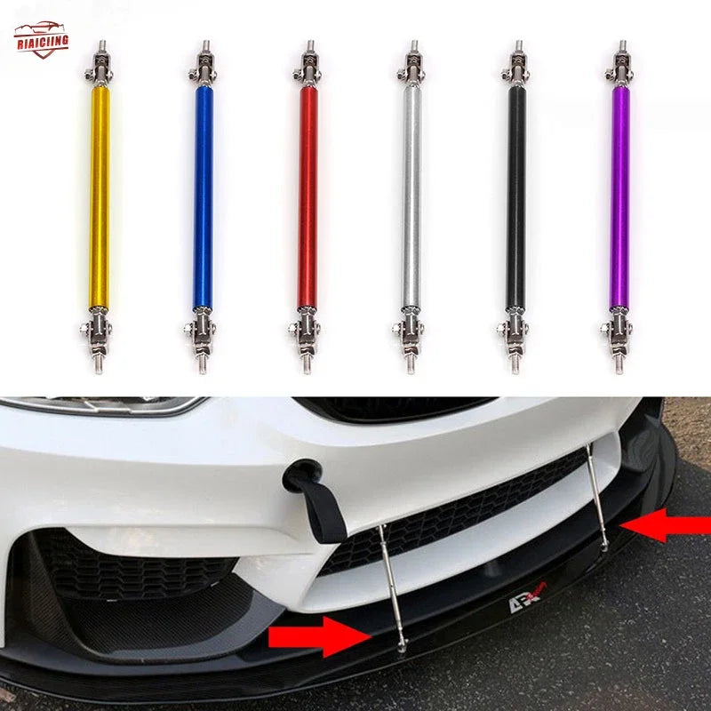 HOT SALE Universal Adjustable Front Lip Spoiler - Car Front Bumper Shovel Telescopic Pull Rod Trim, Non-Destructive Installation