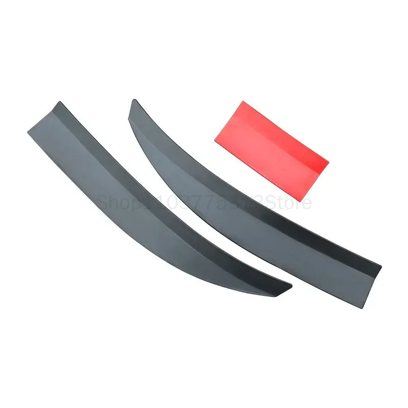 3PCS universal Car Tail Rear Wing Spoiler 115-125cm  Adjustable ABS Spoiler
