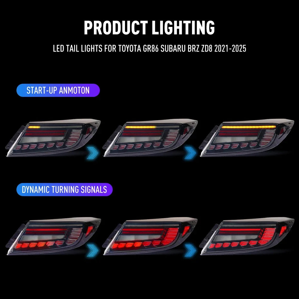 Toyota GR86 Subaru BRZ ZD8 2021-2025